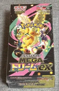 【新品未開封】ポケモンカードゲーム MEGA ドリームEX boxシュリンク付き