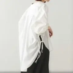 OMNES Supremo タイプライター サイドリボン シャツのサムネイル