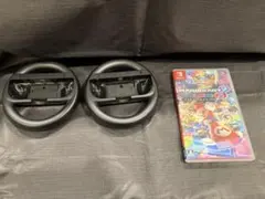 マリオカート8デラックス + ハンドル2個セット