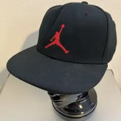 Jordan 黒 キャップ ジャンプマンロゴ