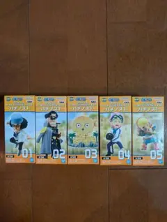 ワンピース ワールド コレクタブル フィギュア ハチノス 全5種セット