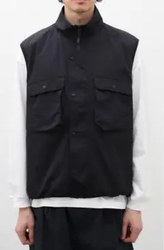 A18336 美品 ザリラクス×エディション別注 24ss テックベスト 黒48