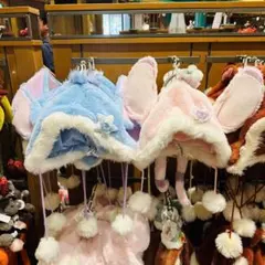 即日発送　ディズニー スティッチ エンジェル ファンキャップ 帽子 2点