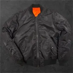 AVIREX MA-1 ブラック　Lサイズ