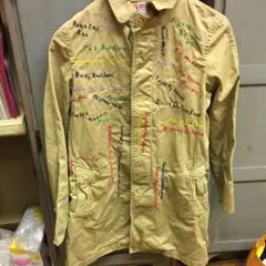 DENIM DUNGAREE 刺繍ショップコート