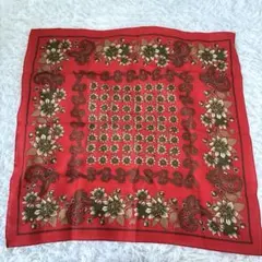 30s 40s フランス製 大判 ペイズリー柄 ヴィンテージ バンダナ - メルカリ