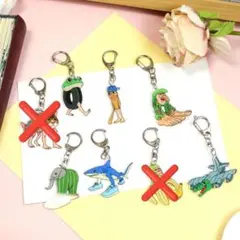 イタリアンブレインロット　ユニークキャラクターアクリルキーホルダー6個セット