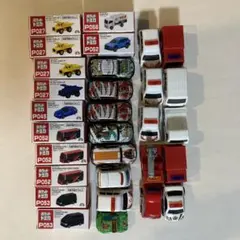ポケットトミカ・プルバックカーまとめ売り 30台セット