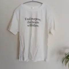COLZA ロゴプリント 半袖Tシャツ ホワイト LLのサムネイル