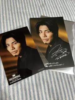 THERAMPAGE 武知海青　ポストカード　フォト