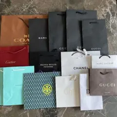 15枚まとめ売り　ハイブランド　紙袋