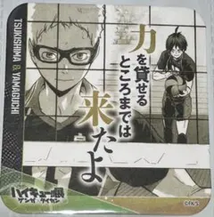 ハイキュー展 ゲンガ×タイカン 青春激励コースター 月島蛍　山口忠