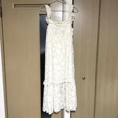 tiptop シアージャガードフリルワンピース 【値札付き新品未使用品】