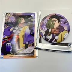 うちはオビト　NARUTO 和紙風缶バッジ　アクリルシート　妖怪　セット