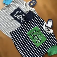 Buddy Lee ボーダー半袖 Tシャツ 80cm