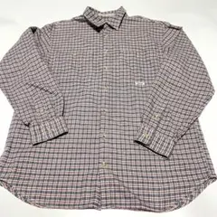 マドモアゼルノンノン チェック柄 ネルシャツ 長袖シャツ ビービーケーケー期