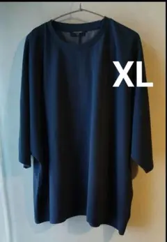BACK NUMBER Tシャツ ネイビー XLサイズ