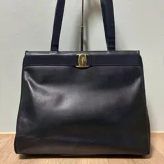 Ferragamo Vara Lizard Embossed Tote Bag