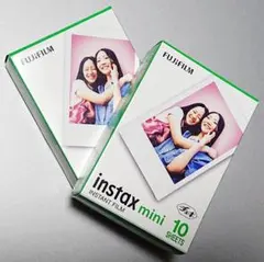 FUJIFILM instax mini チェキ用フィルム 未開封 20枚