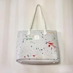 JORDAN カラフルスプラッタートートバッグ - メルカリ
