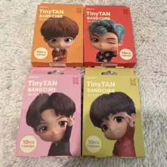 未開封未使用　TinyTAN BANDCURE 絆創膏　BTS 4セット
