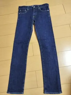 ね*め様 UNIQLO スリム・ストレートデニム 30インチ