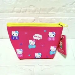 ❤︎ハローキティ❤︎ ミニポーチ 舟形 ピンク 산리오