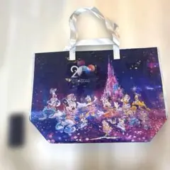 香港ディズニー　ショッピングバッグ　バッグ　M 香港ディズニーランド
