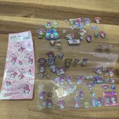 平成レトロ　My Melody キャラクターシールセット