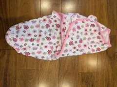 スワドルミー花柄ベビースリーパー