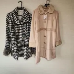 axes femme コート2点セット