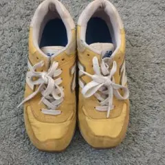 New Balance ML574 イエロー 23cm スニーカー マスタード