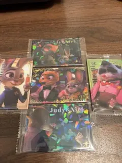 ズートピア カード 5枚セット