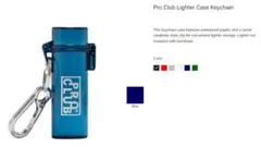 海外限定モデル 新品未使用 プロクラブ　ライターケース BLUE 値下不可
