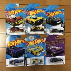ホットウィール 6台セット　2