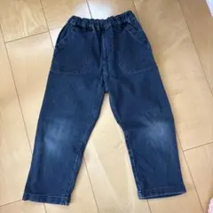 COMME CA ISM ダークブルー カジュアルパンツ