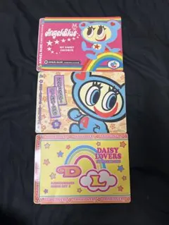 激レア　エンジェルブルー　デイジーラバーズ　ガチャガチャシール　3枚