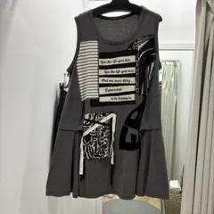 EIKO KONDO ノースリーブ チュニック グレー