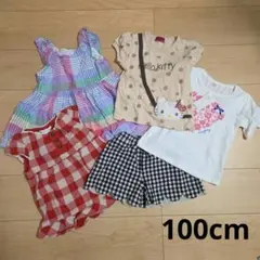 baby GAP チェック柄ワンピースキティサンカンシオン 100cm