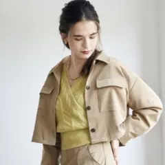 cheek チーク ジャケット ベージュ