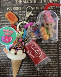 ☆すぅ様専用☆ じゃらじゃらキーホルダー　妖精　カップ容器　クッキー