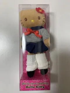 レア　ハローキティ 女子高生 制服 ぬいぐるみ ハイソックス 希少　エイコー レア ハローキティ 女子高生 セーラー服 ぬいぐるみ ハイソックス