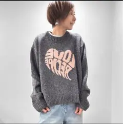 イシカワラボ♪LOVE RESPECT ハートニット