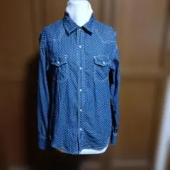 ドット柄シャツ