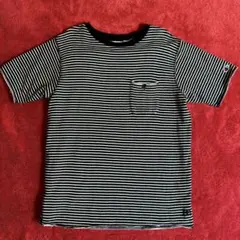 Champion ボーダー スエット生地 Tシャツ モノトーン ポケットのサムネイル
