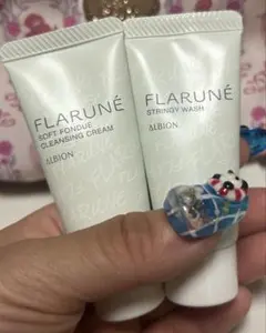 ALBION FLARUNÉ トライアルセット クレンジング 洗顔料