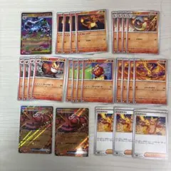 ポケモンカード　メガリザードンex 進化ライン　炎タイプまとめ売り