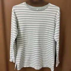 UNIQLO キッズ ボーダー長袖カットソー 150