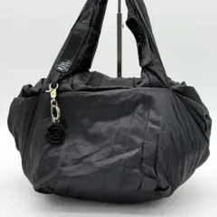 【良品】SeeByChloe ハンドバッグ セミショルダーバッグ ナイロン 黒