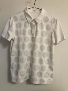 MANDARINA DUCK ドット柄ポロシャツ Lサイズ